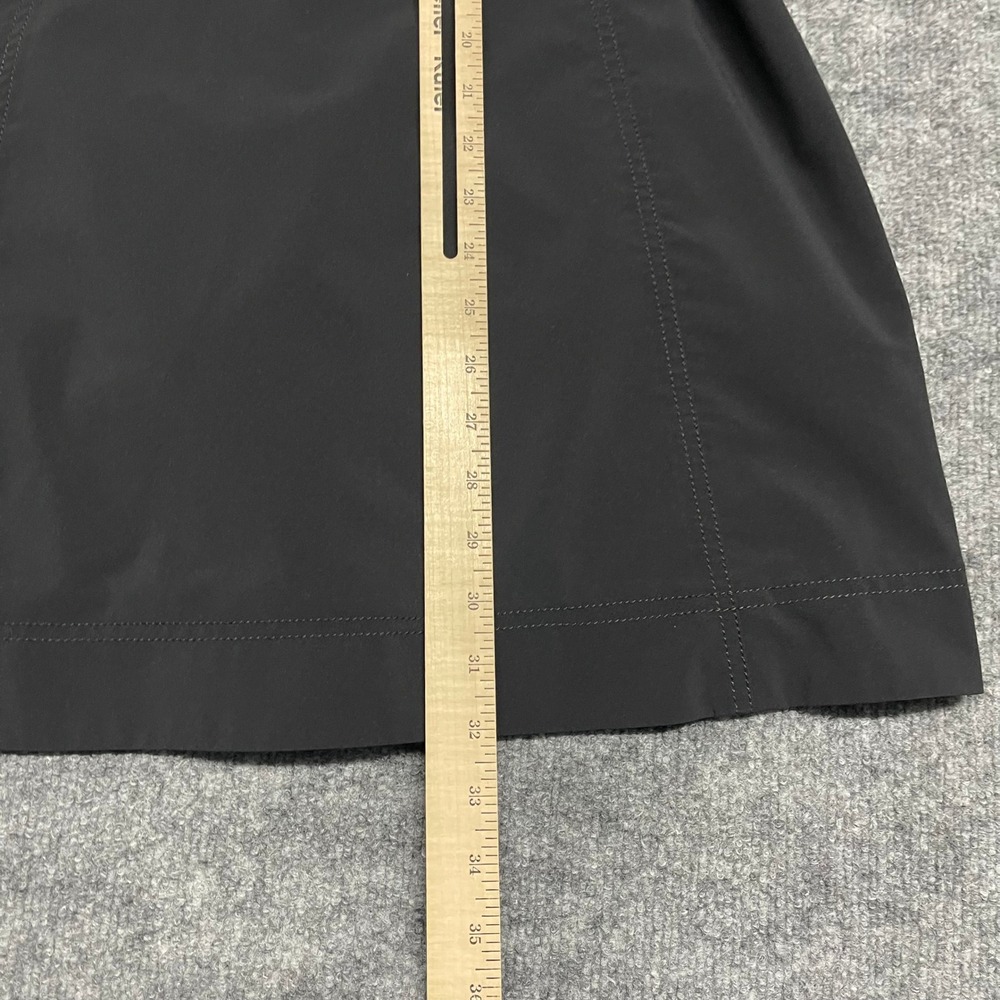 Columbia Coat Womens Medium Black Omni-Heat Trench Double Breasted Belted Hooded - Picture 15 of 16